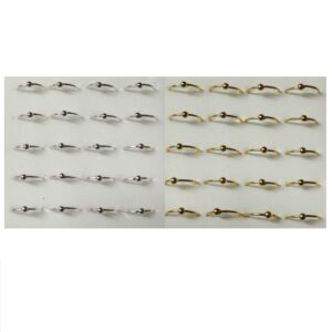 Cerchi In Argento 925‰ - Spessore Canna 0.6 Pallino 2 mm